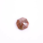 1.54 Ct Asscher cut natural brown diamond – rustic loose diamond
