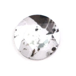 1.35 Ct white & Black Round lab grown diamond with elegant soft brilliant sparkle loose stone
