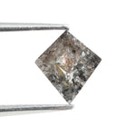 0.63 Ct Kite Cut Brown Black Grey Natural Diamond Soft Tone Unique Shape Loose Diamond