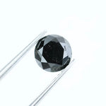 Natural black diamond loose gemstone for custom jewelry making