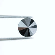 Natural black diamond loose gemstone for custom jewelry making