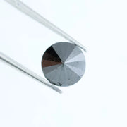 Natural black diamond loose gemstone for custom jewelry making