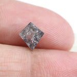 0.63 Ct Kite Cut Brown Black Grey Natural Diamond Soft Tone Unique Shape Loose Diamond