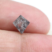 0.63 Ct Kite Cut Brown Black Grey Natural Diamond Soft Tone Unique Shape Loose Diamond