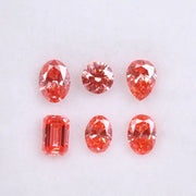 Rare Pink Lab Grown Diamond , Fancy CVD Oval, Round, Pear, Emerald Cut Diamond , Loose Diamond For Customized Jewelry, Pink CVD Diamond