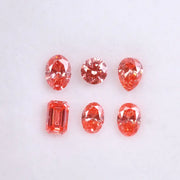 Rare Pink Lab Grown Diamond , Fancy CVD Oval, Round, Pear, Emerald Cut Diamond , Loose Diamond For Customized Jewelry, Pink CVD Diamond