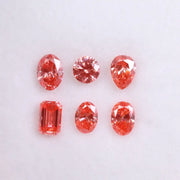 Rare Pink Lab Grown Diamond , Fancy CVD Oval, Round, Pear, Emerald Cut Diamond , Loose Diamond For Customized Jewelry, Pink CVD Diamond