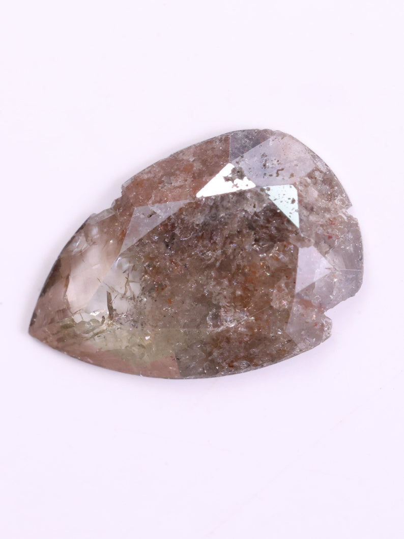 0.58 Ct Loose Brown Diamond - Pear Cut Natural Diamond ( 8.58 X 9.90 X 1.26 )