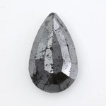 pear cut, black grey natural loose diamond, artistic queen themed diamond princess jewelry concept design
