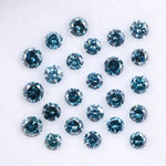 1–4 MM Blue Round Brilliant Cut Lab Grown Diamond – Ethical Eco-Friendly CVD Loose Stone for Custom Fine Jewelry & Engagement Rings