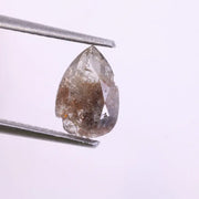 0.58 Ct pear cut brown diamond – natural loose diamond for engagement rings and custom jewelry