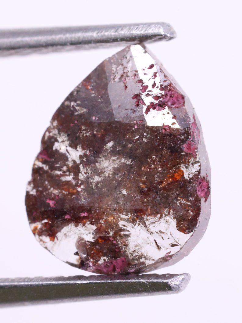 1.00 Ct Loose Brown Diamond - Pear Cut Natural Diamond ( 9.21 X 6.93 X 1.65 )