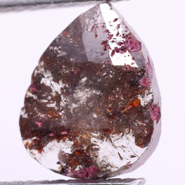 1.00 Ct Loose Brown Diamond - Pear Cut Natural Diamond ( 9.21 X 6.93 X 1.65 )