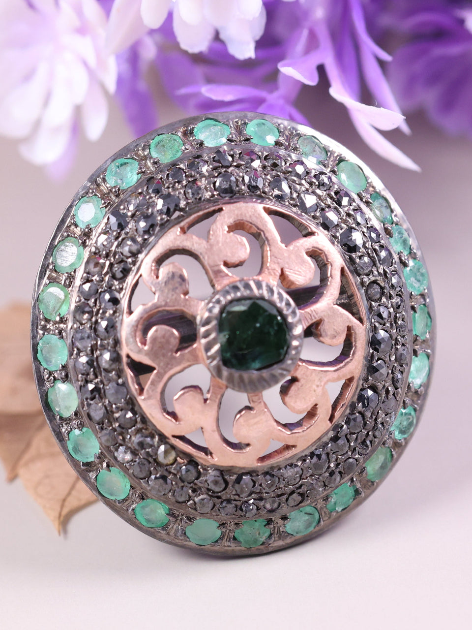 Delicated Vintage Dome Ring