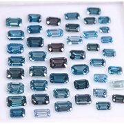 Lab Grown Blue Emerald Cut Diamond , Elegant Step Cut CVD Diamond for Handmade Jewelry , Lab Created Diamond for Sustainable Luxury Jewelry