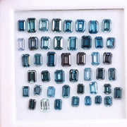Lab Grown Blue Emerald Cut Diamond , Elegant Step Cut CVD Diamond for Handmade Jewelry , Lab Created Diamond for Sustainable Luxury Jewelry