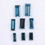 2–6 MM Blue Baguette Cut Lab Grown Diamond – Ethical CVD Loose Stone for Rings, Earrings, Antique Jewelry & Gifts for Her