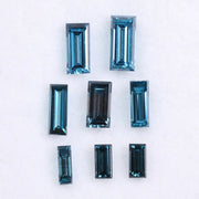 2–6 MM Blue Baguette Cut Lab Grown Diamond – Ethical CVD Loose Stone for Rings, Earrings, Antique Jewelry & Gifts for Her