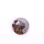 1.18 Ct round rose cut salt and pepper diamond – natural loose diamond for engagement ring or unique gift