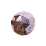 1.18 Ct round rose cut salt and pepper diamond – natural loose diamond for engagement ring or unique gift