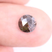 1.18 ct round rose cut diamond loose brown diamond, brown diamond wedding rings, round diamond bracelet, round and baguette diamond ring, fancy brown diamond.