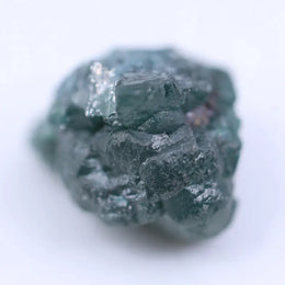 Raw uncut diamond ring featuring natural rough diamond stone with organic texture and unique appearance