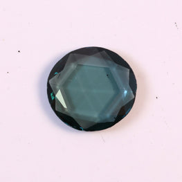 0.47 CT Round Rose Cut Fancy Blue Lab Grown Diamond