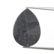 pear cut, natural loose grey black diamond, fancy color pear diamond rare collector gemstone
