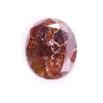 1.00 Ct real red color oval cut natural loose diamond