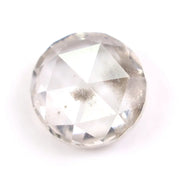 1.61 Ct white & Black Round cut lab grown diamond loose stone with premium modern curved brilliance