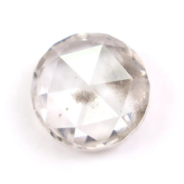 1.61 Ct white & Black Round cut lab grown diamond loose stone with premium modern curved brilliance