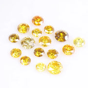 2.10 Ct Natural Yellow Lab Grown Diamond Uncut Loose Diamond Use For Jewerly 