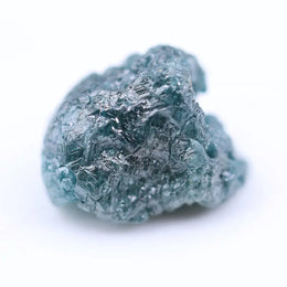 Raw cut diamond ring with unpolished stone and organic design for unique jewelry lovers