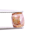 1.37 carat real red cushion cut natural diamond rare fancy red diamond for engagement rings and custom jewelry