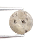round natural diamond ring and grey brown diamonds natural jewelry