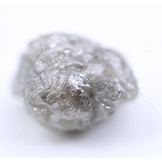 2.69 Ct Natural Grey Rough Diamond Uncut Raw Loose Stone for Custom Jewelry