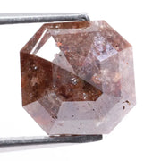 Raw natural diamond displayed in its uncut natural diamond form, showcasing organic texture and natural color. This real natural diamond is suitable for custom jewelry