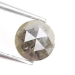 portuguese cut natural diamond and round cut natural diamond engagement rings