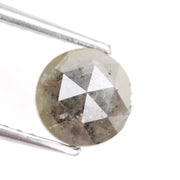 portuguese cut natural diamond and round cut natural diamond engagement rings
