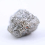 raw uncut diamond engagement ring with natural rough diamond texture grey rough diamond 