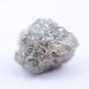 raw uncut diamond engagement ring with natural rough diamond texture grey rough diamond 