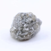 raw uncut diamond engagement ring with natural rough diamond texture grey rough diamond 