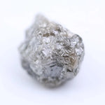 large uncut raw diamond showcasing natural rough diamond appearance grey rough diamond 