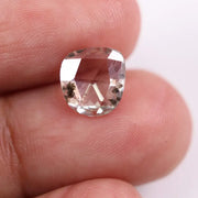 premium 1.79 Ct white Cushion cut lab grown diamond loose stone with modern curved brilliance