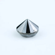 Natural 1.46 Ct black diamond round cut loose diamond for engagement ring, unique fine jewelry stone