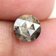 2 carat round natural diamond and 1 ct natural diamond ring