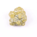 3.53 Ct Natural Yellow Rough Diamond – Earth Mined Loose Rustic Fancy Shape Uncut Raw Diamond for Jewelry