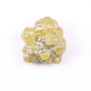 3.53 Ct Natural Yellow Rough Diamond  Loose Fancy Shape Uncut Raw Diamond for Jewelry