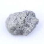 Raw uncut diamond engagement ring with natural rough diamond appearance grey rough diamond 