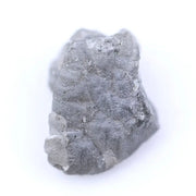 Raw uncut diamond engagement ring with natural rough diamond appearance grey rough diamond 